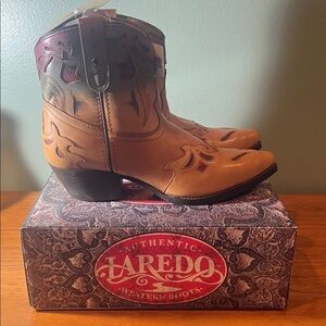 Laredo Multicolor Leather Western Boots